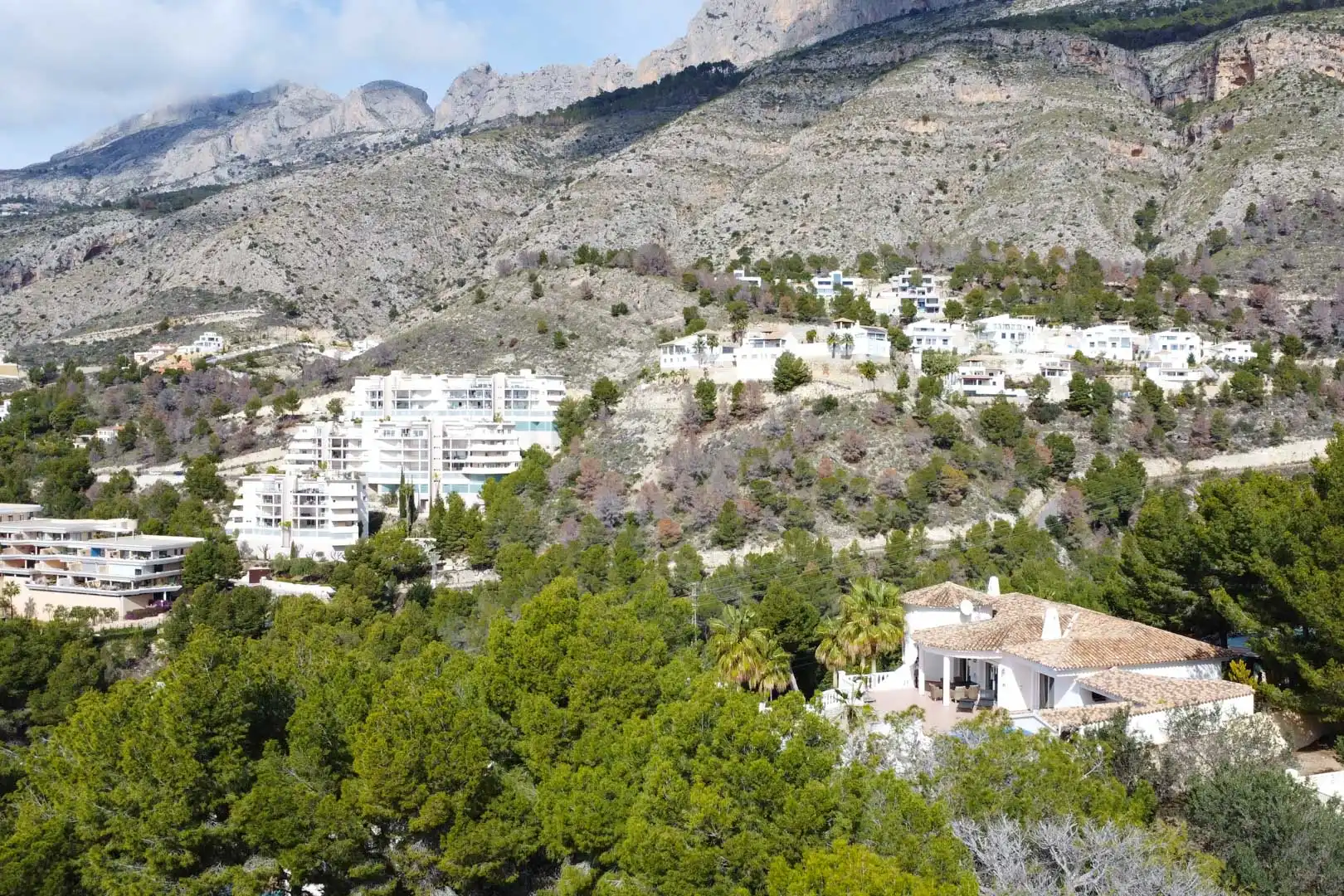 Exterior view of Houses for sale in Altea  with Air Conditioner, Heating and Terrace