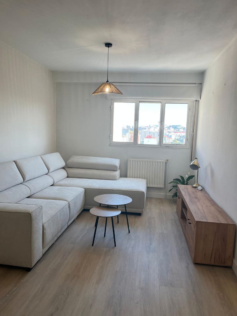 Living room of Flat to rent in A Coruña Capital   with Furnished
