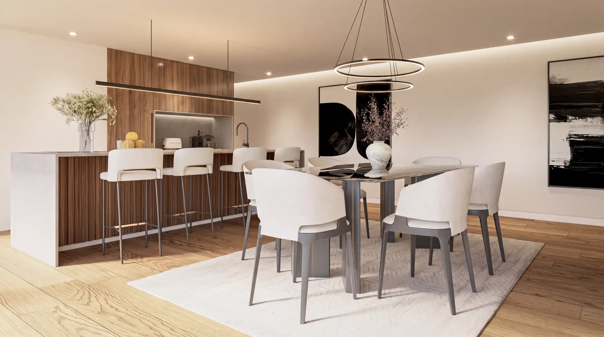 Dining room of Houses for sale in Oleiros
