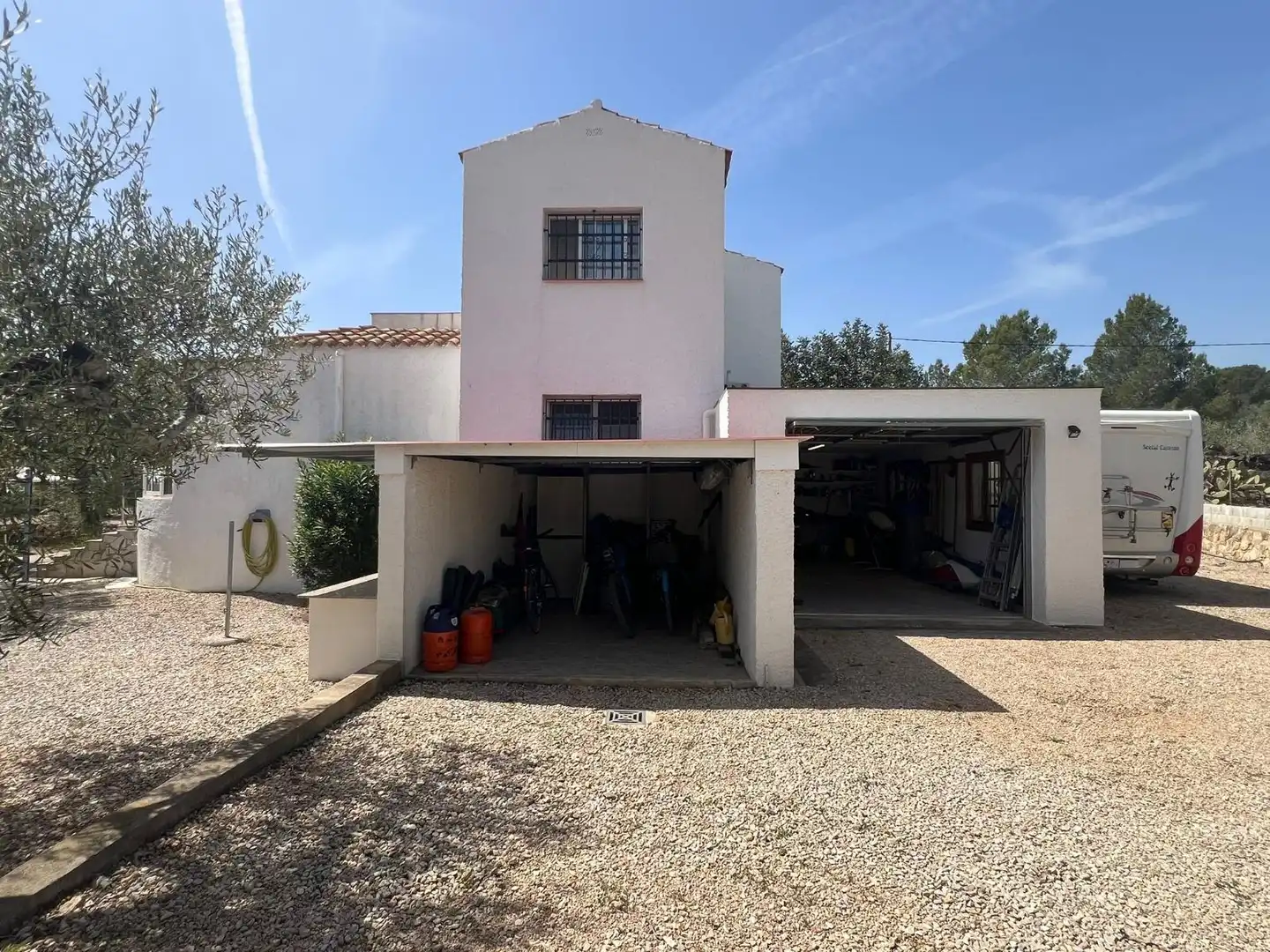 Vista exterior de Finca rústica en venda en L'Ampolla amb Aire condicionat, Jardí privat i Terrassa