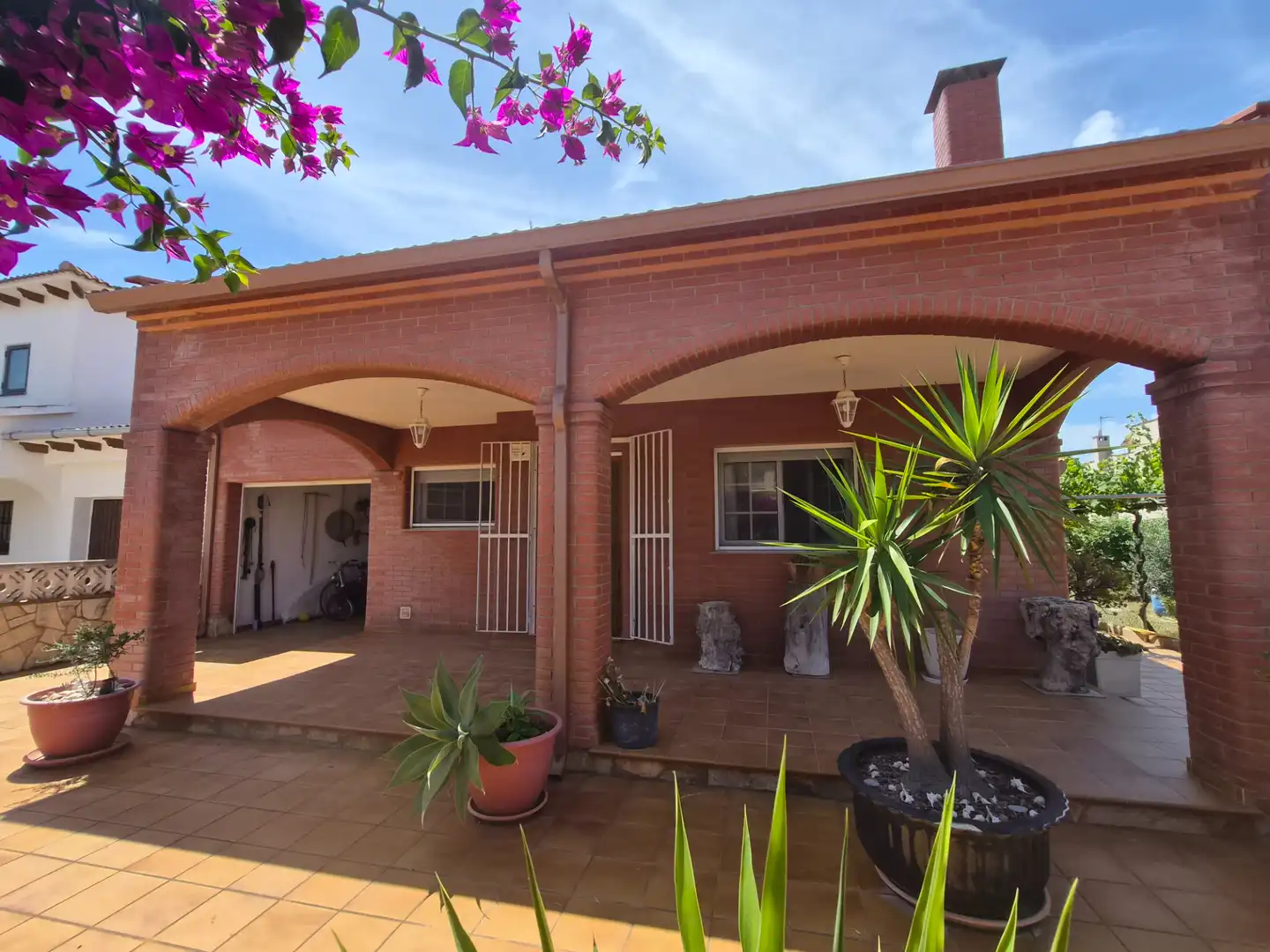 Exterior view of Houses for sale in Creixell  with Heating, Private garden and Terrace