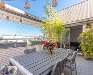 Terrace of Attic for sale in  Madrid Capital  with Heating, Terrace and Storage room