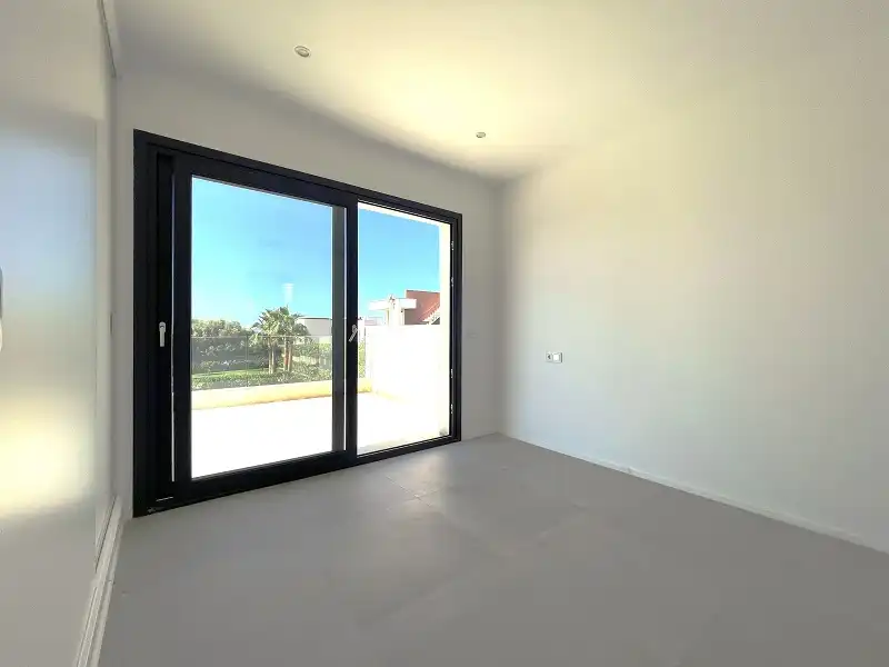Schlafzimmer von Haus oder Chalet zum Verkauf in Llucmajor mit Klimaanlage, Privatgarten und Terrasse