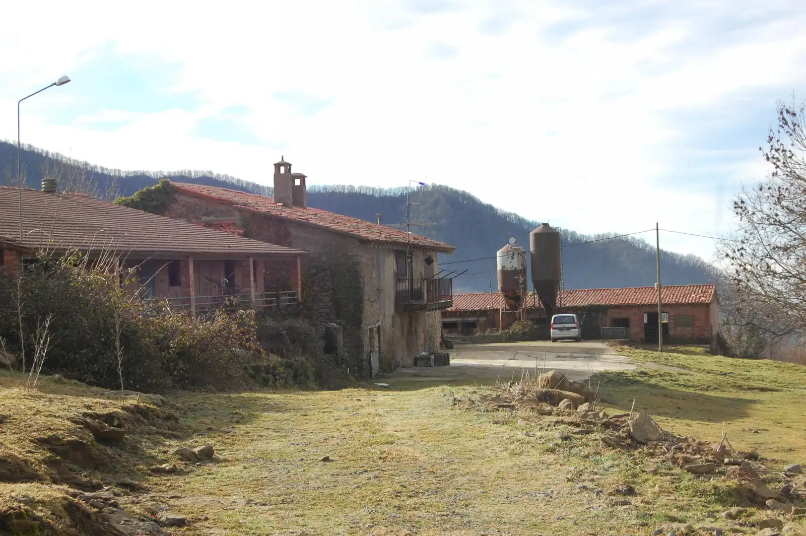Exterior view of Country homes for sale in Vidrà  with Terrace, Storage room and Balcony