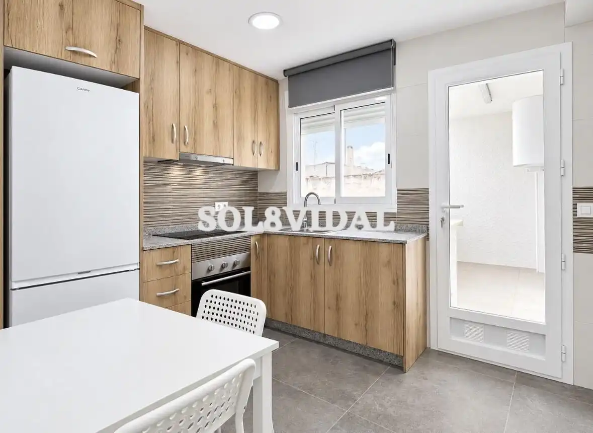 Kitchen of Flat for rent in Orihuela  with Storage room, Furnished and Balcony