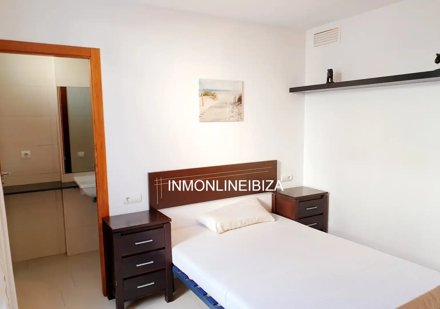 Schlafzimmer von Wohnung zur Miete in Sant Antoni de Portmany mit Klimaanlage, Terrasse und Abstellraum