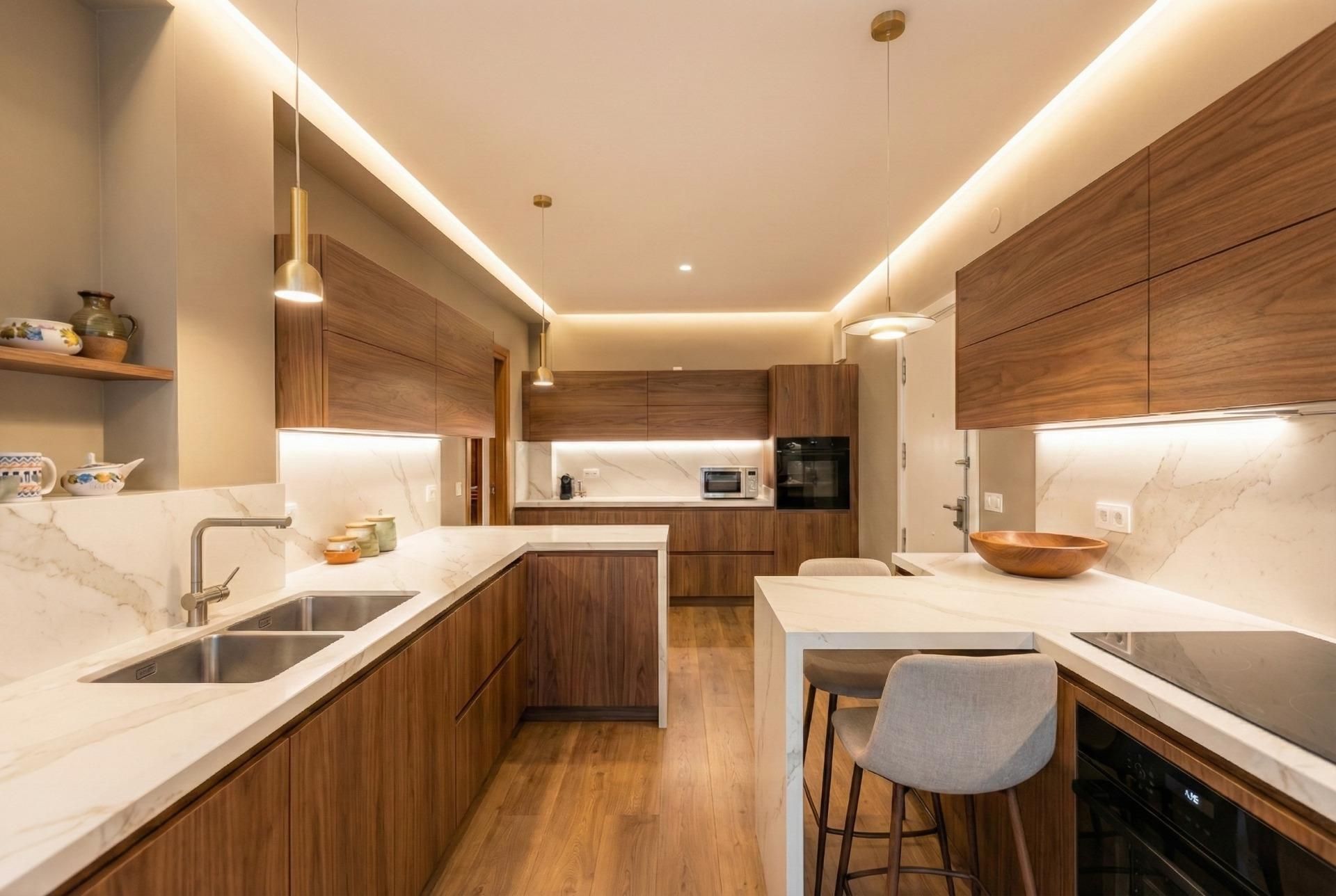 Cuina de Pis en venda en  Madrid Capital amb Calefacció i Terrassa