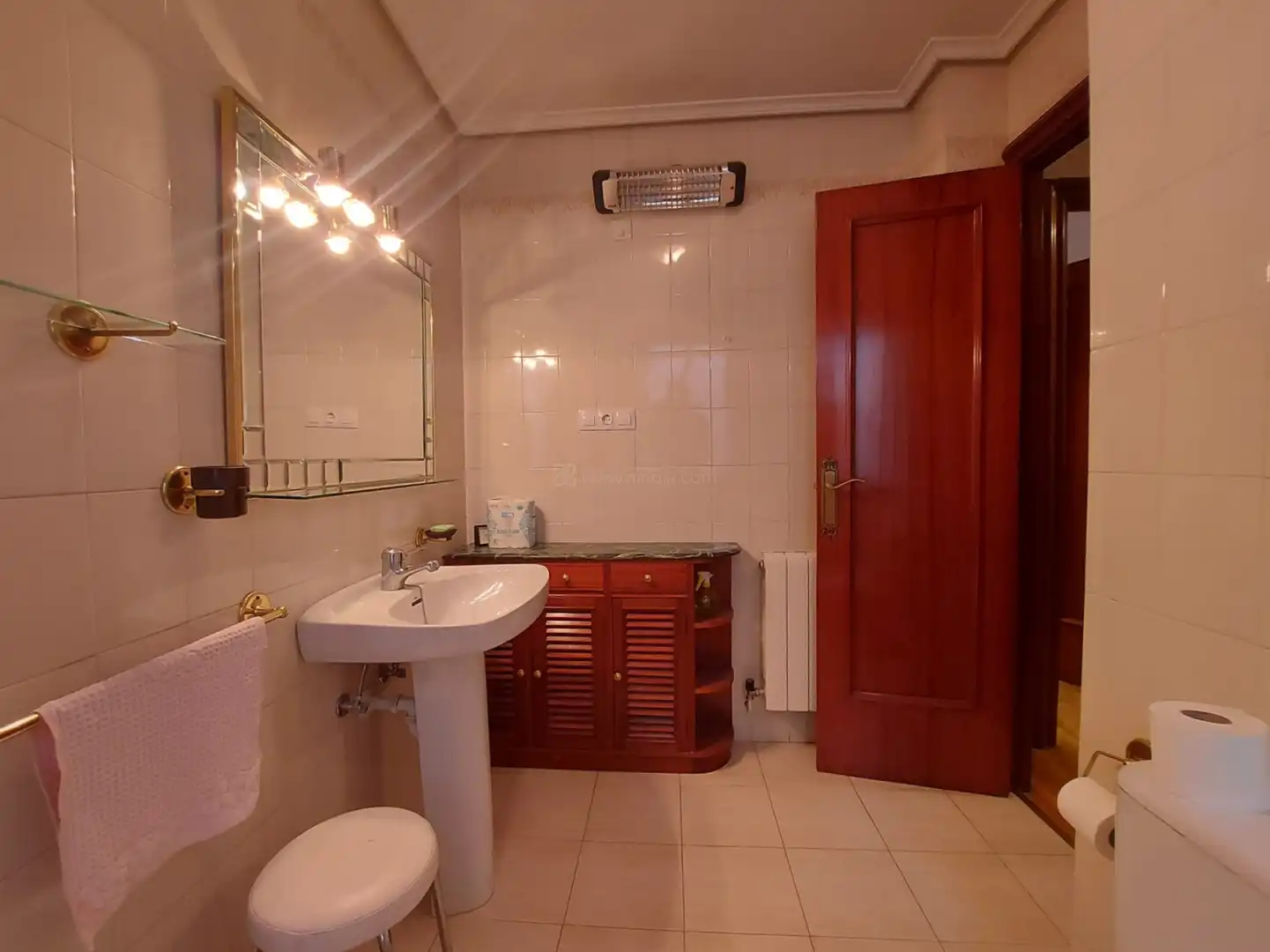 Bathroom of Flat for sale in  Logroño  with Heating, Parquet flooring and Balcony