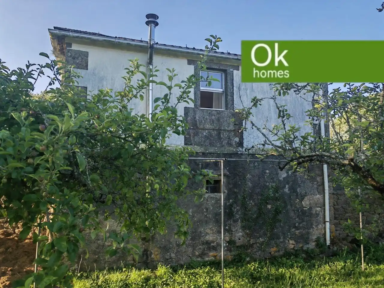 Vista exterior de Casa o chalet en venta en Aranga con Calefacción, Jardín privado y Trastero