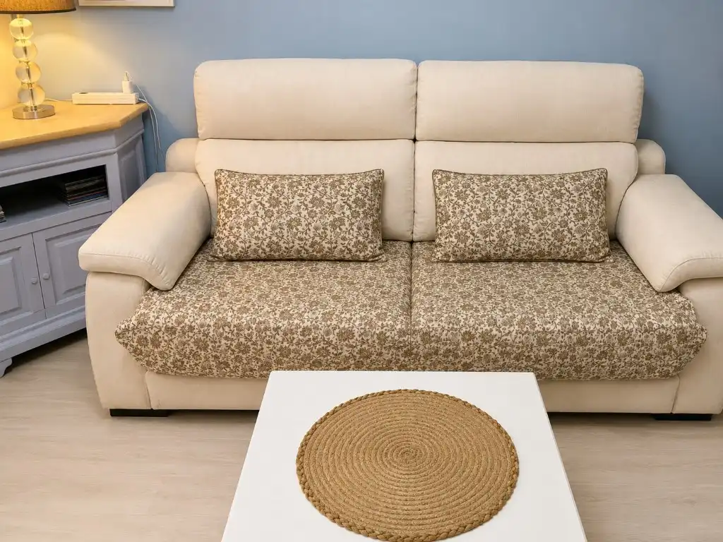 Sala d'estar de Casa o xalet en venda en Santa Pola amb Aire condicionat, Piscina i Piscina comunitària