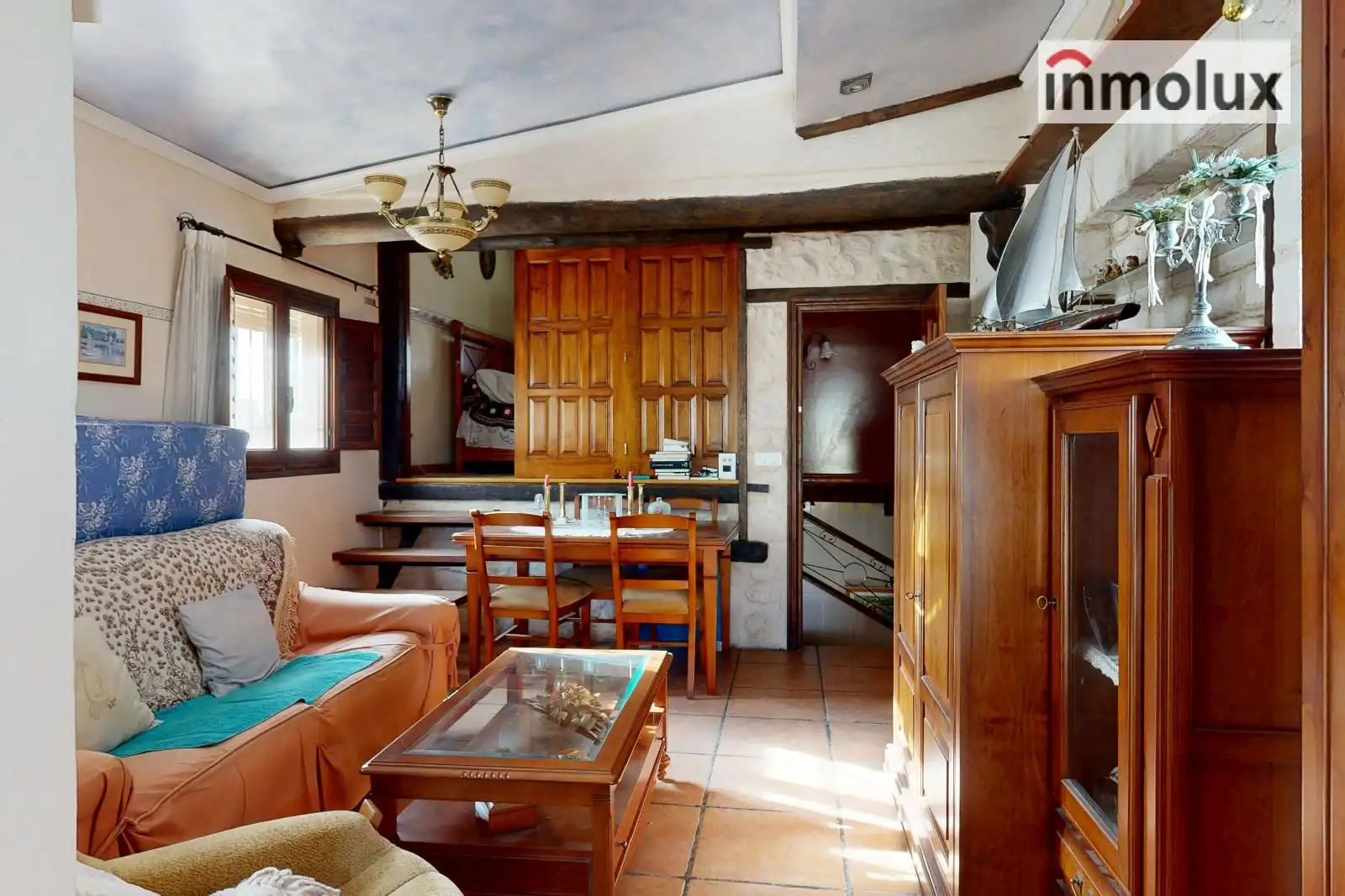 Sala de estar de Casa o chalet en venta en Alicante / Alacant con Terraza