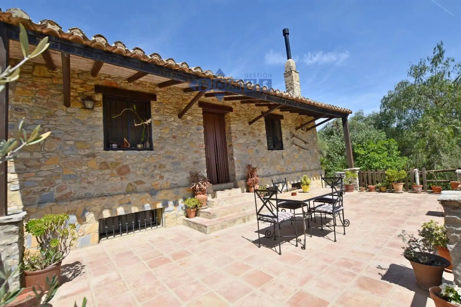 Terraza de Finca rústica en venta en Ronda con Aire acondicionado, Trastero y Piscina