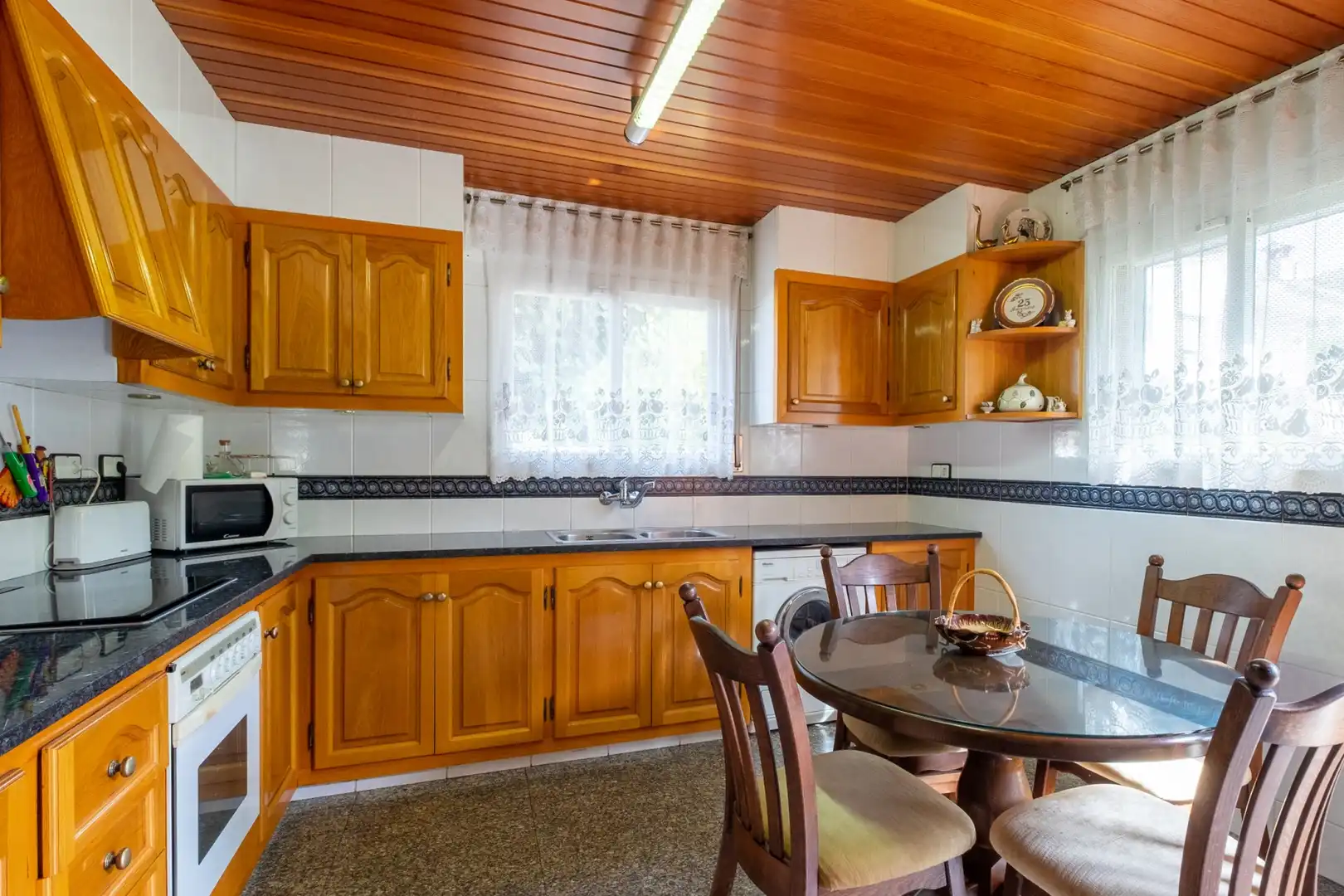 Kitchen of Houses for sale in Girona  with Heating, Terrace and Storage room