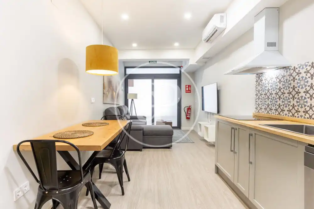 Sala d'estar de Loft en venda en Valencia amb Aire condicionat, Calefacció i Moblat