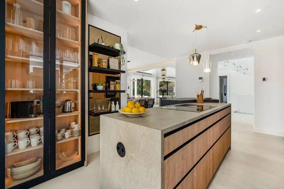 Kitchen of Houses for sale in Marbella  with Air Conditioner, Heating and Private garden