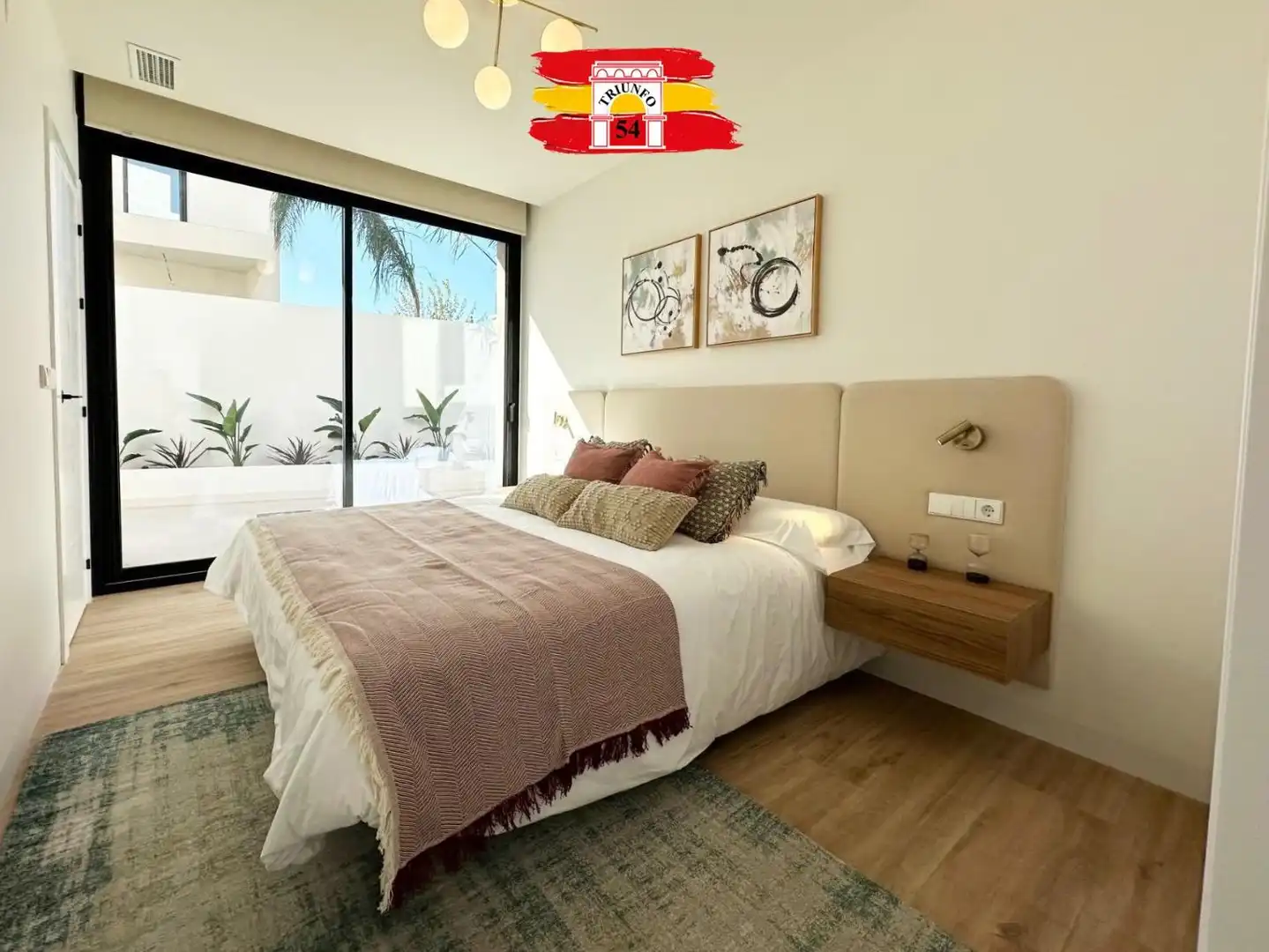 Bedroom of Houses for sale in Pilar de la Horadada  with Air Conditioner, Heating and Private garden