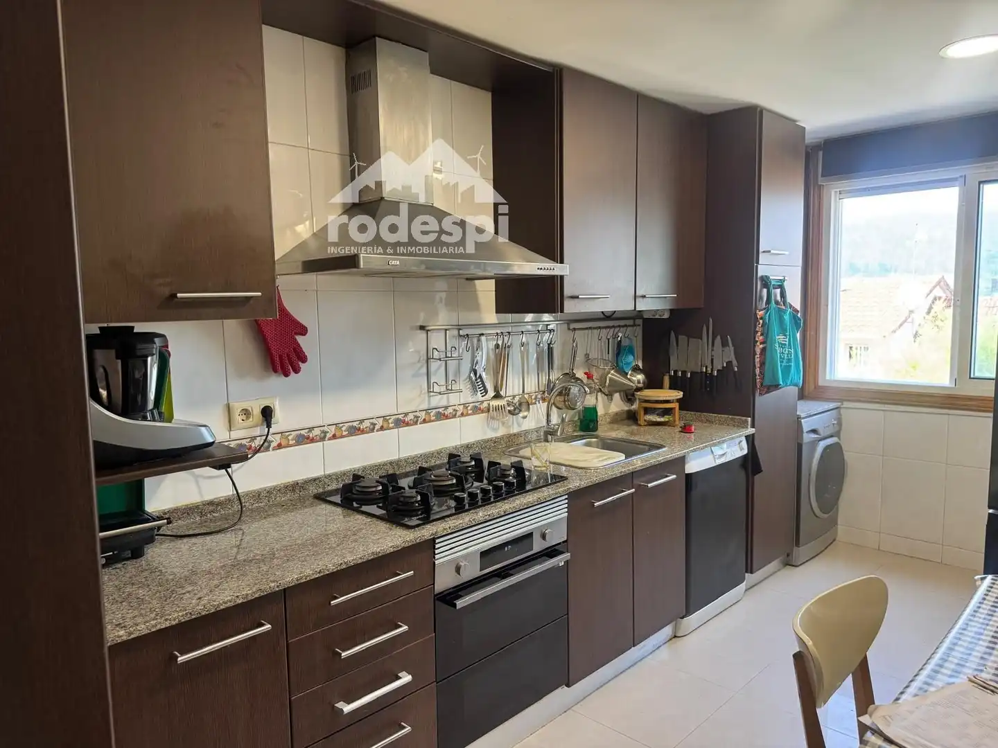 Küche von Wohnung zum Verkauf in Mondariz mit Heizung, Terrasse und Abstellraum