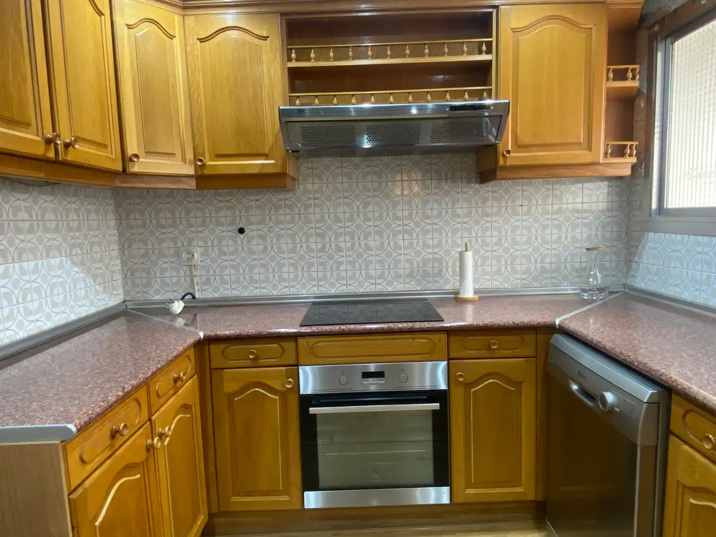 Cocina de Piso de alquiler en Ciudad Real con Aire acondicionado, Calefacción y Parquet