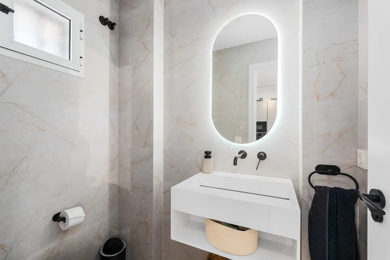 Baño de Casa o chalet en venta en Estepona con Aire acondicionado, Jardín privado y Terraza
