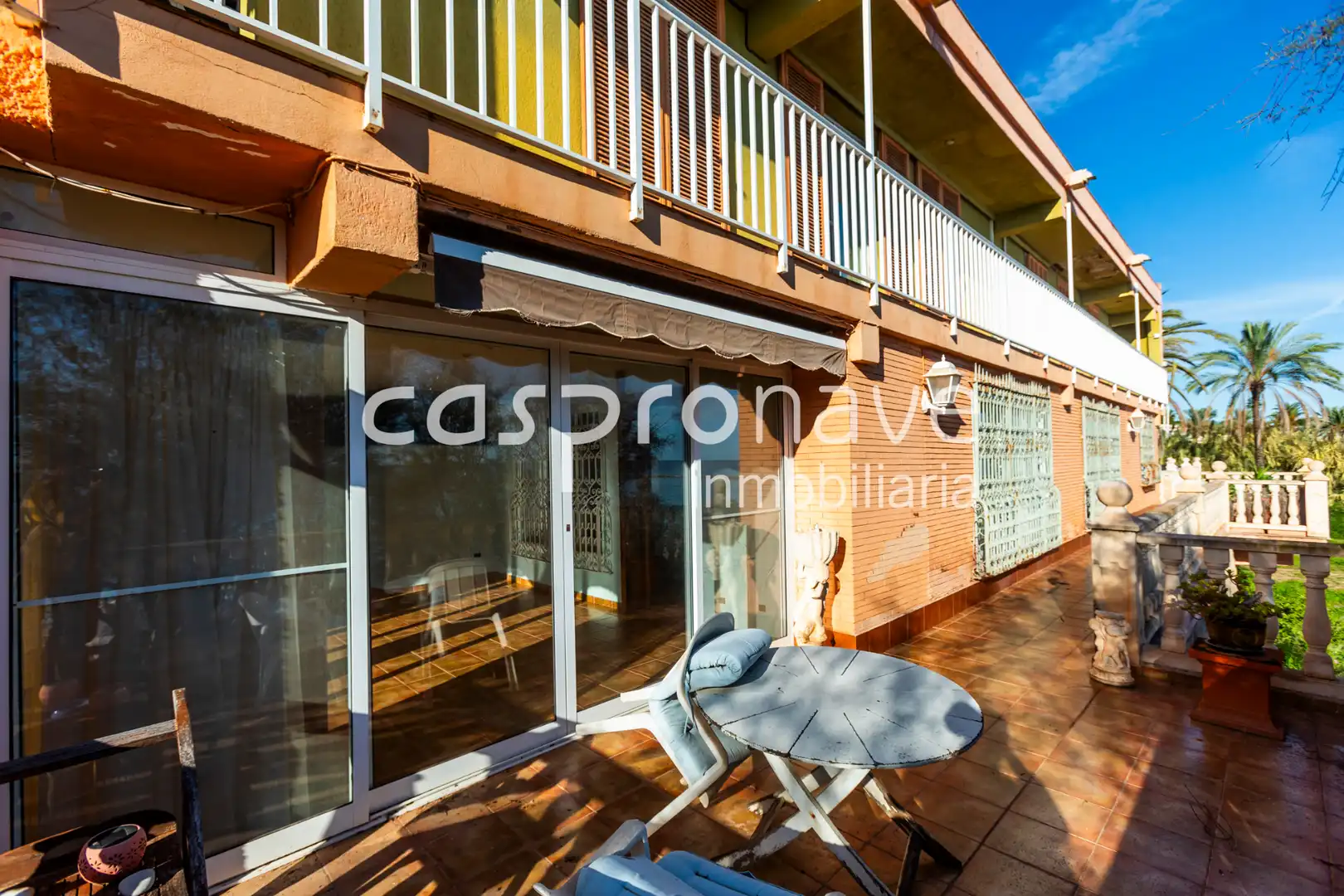 Terrassa de Casa o xalet en venda en Benicasim / Benicàssim amb Calefacció, Jardí privat i Terrassa