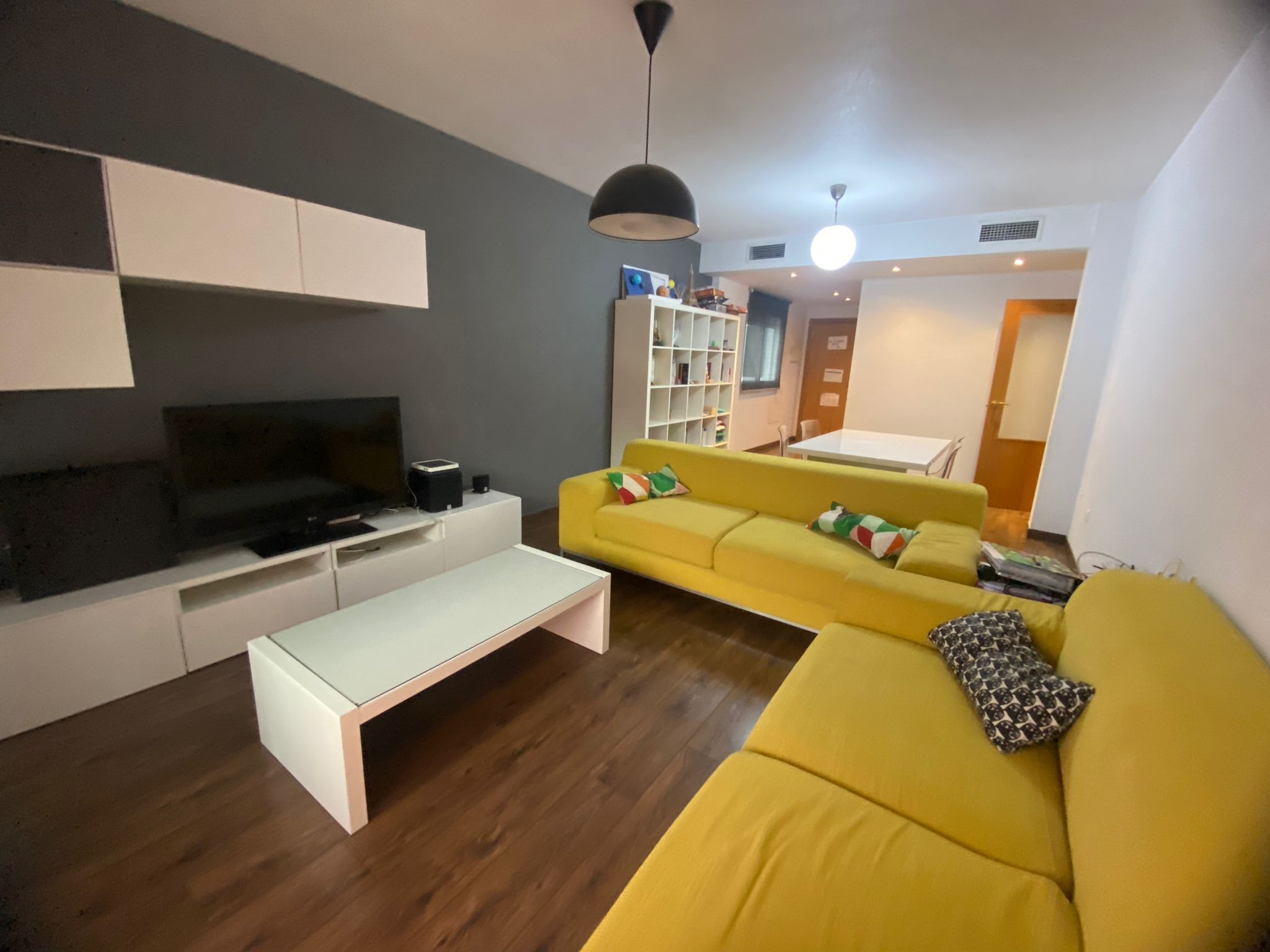 Living room of Attic for sale in  Murcia Capital  with Air Conditioner, Terrace and Storage room