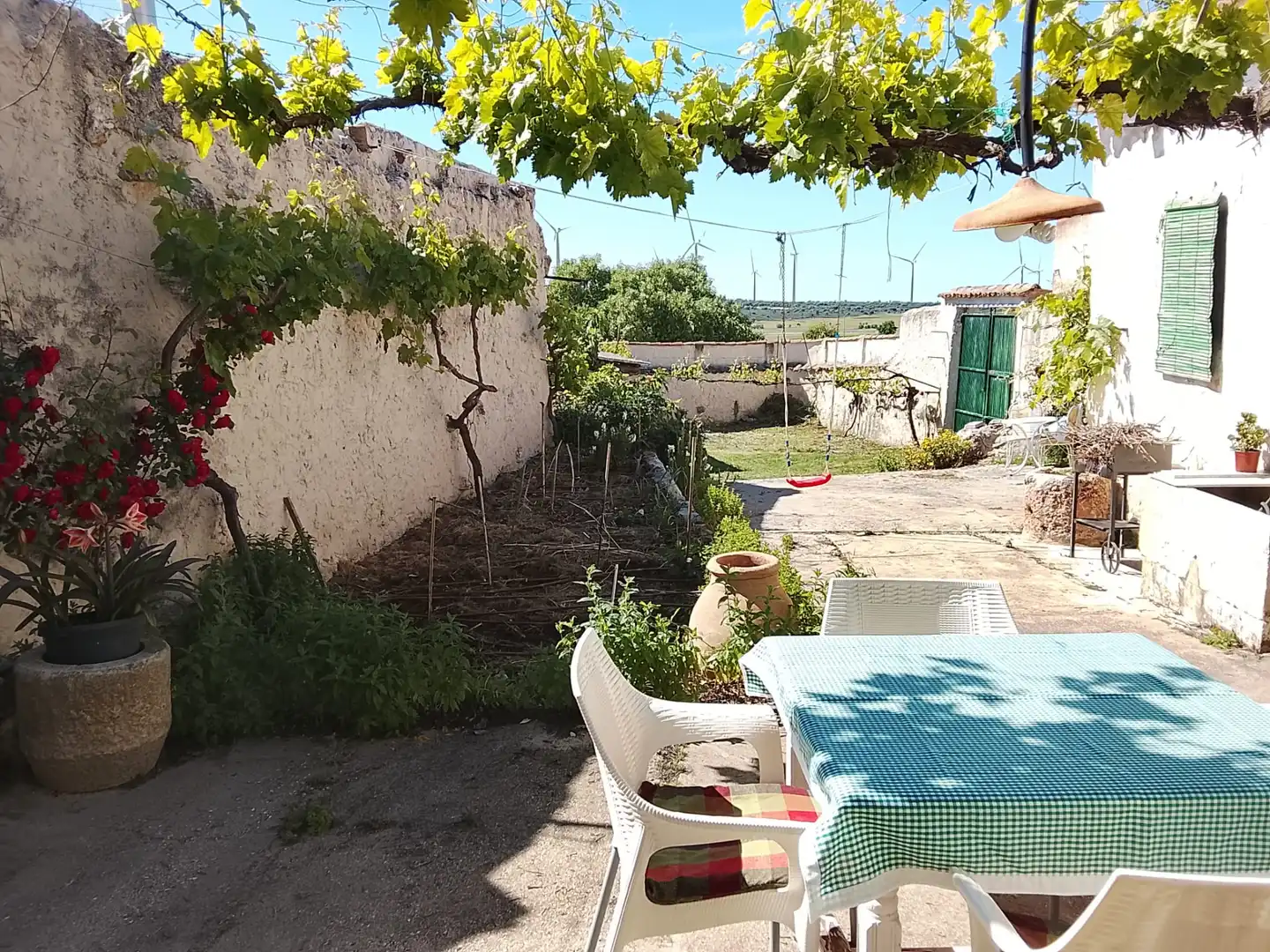 Terrace of Houses for sale in Campillo de Altobuey  with Furnished