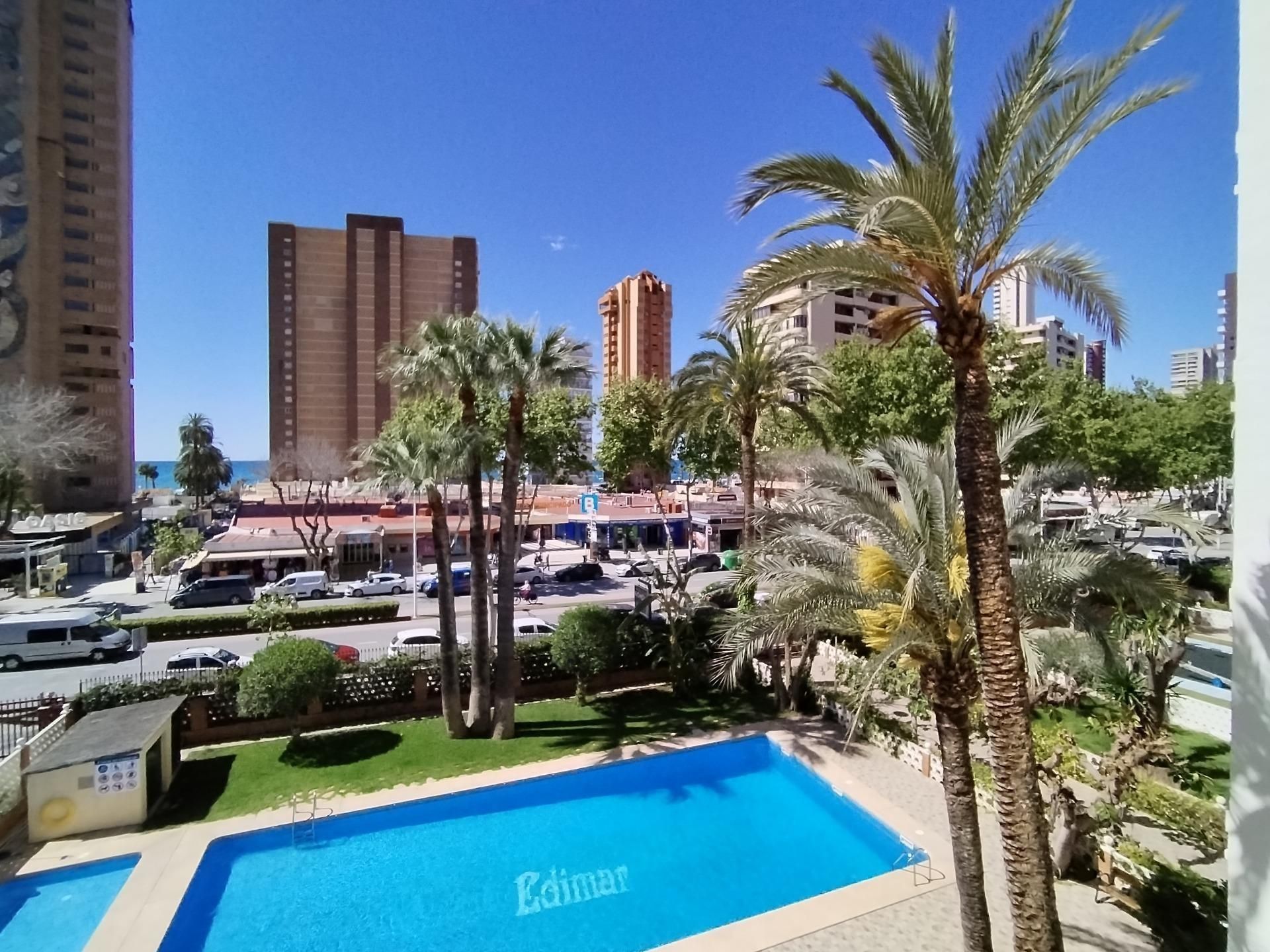 Exterior view of Flat for sale in Benidorm  with Private garden, Terrace and Community pool