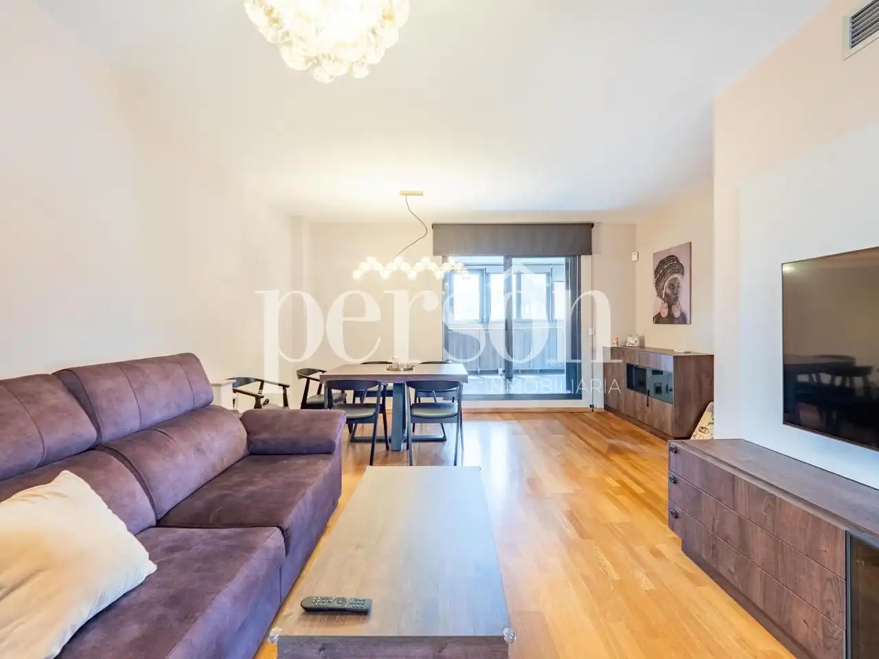 Sala de estar de Ático en venta en Valencia con Aire acondicionado, Terraza y Trastero