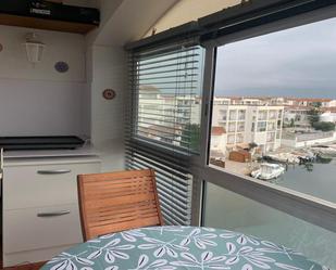 Terrassa de Apartament en venda en Empuriabrava amb Aire condicionat i Moblat