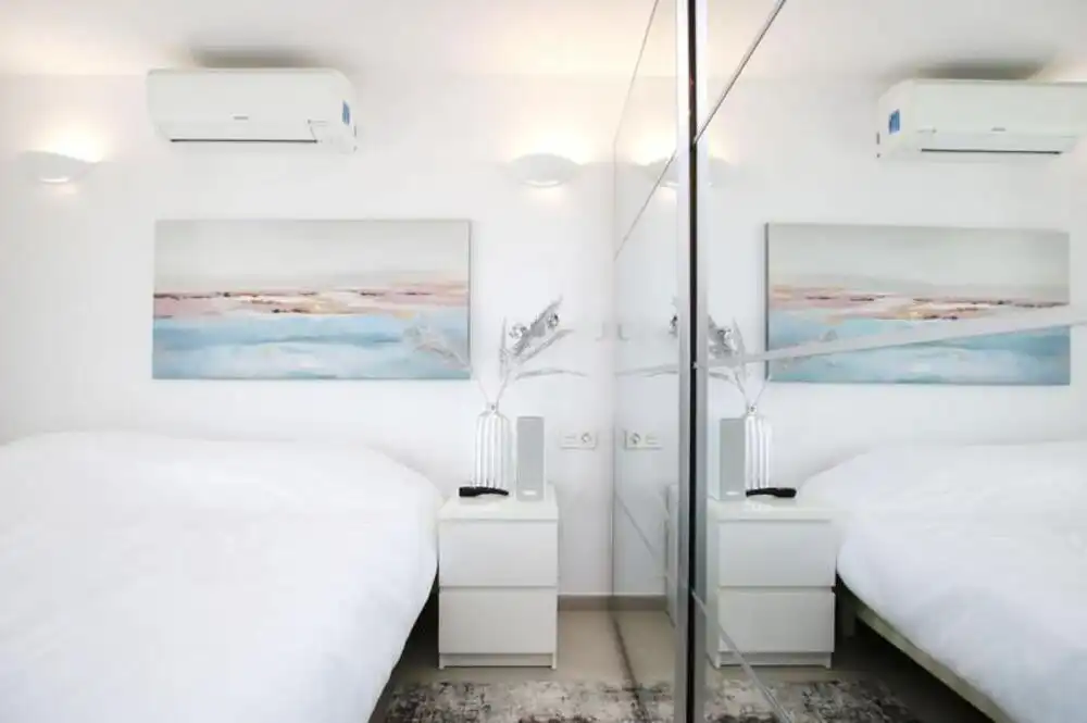 Bedroom of Duplexes for sale in Estepona  with Air Conditioner, Terrace and Swimming Pool