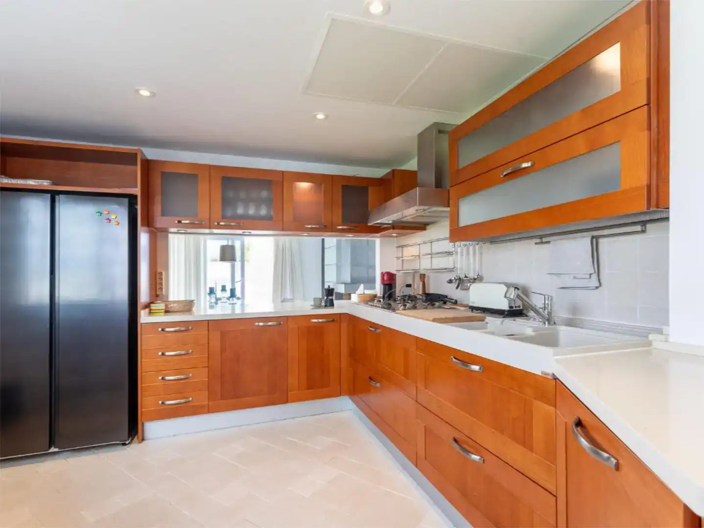 Kitchen of Flat for rent in Marbella  with Air Conditioner, Swimming Pool and Balcony
