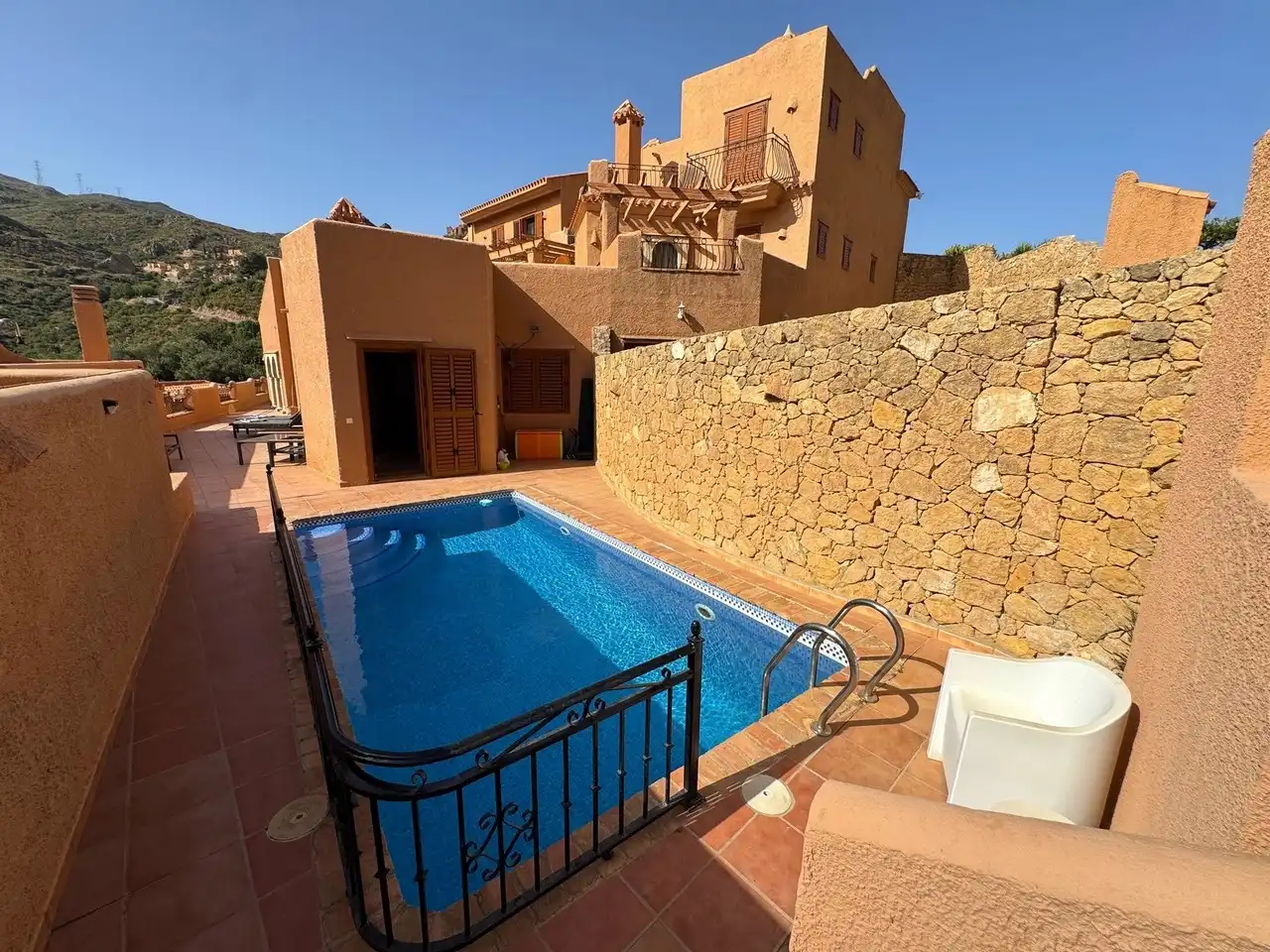 Piscina de Casa o xalet en venda en Turre amb Aire condicionat, Terrassa i Piscina