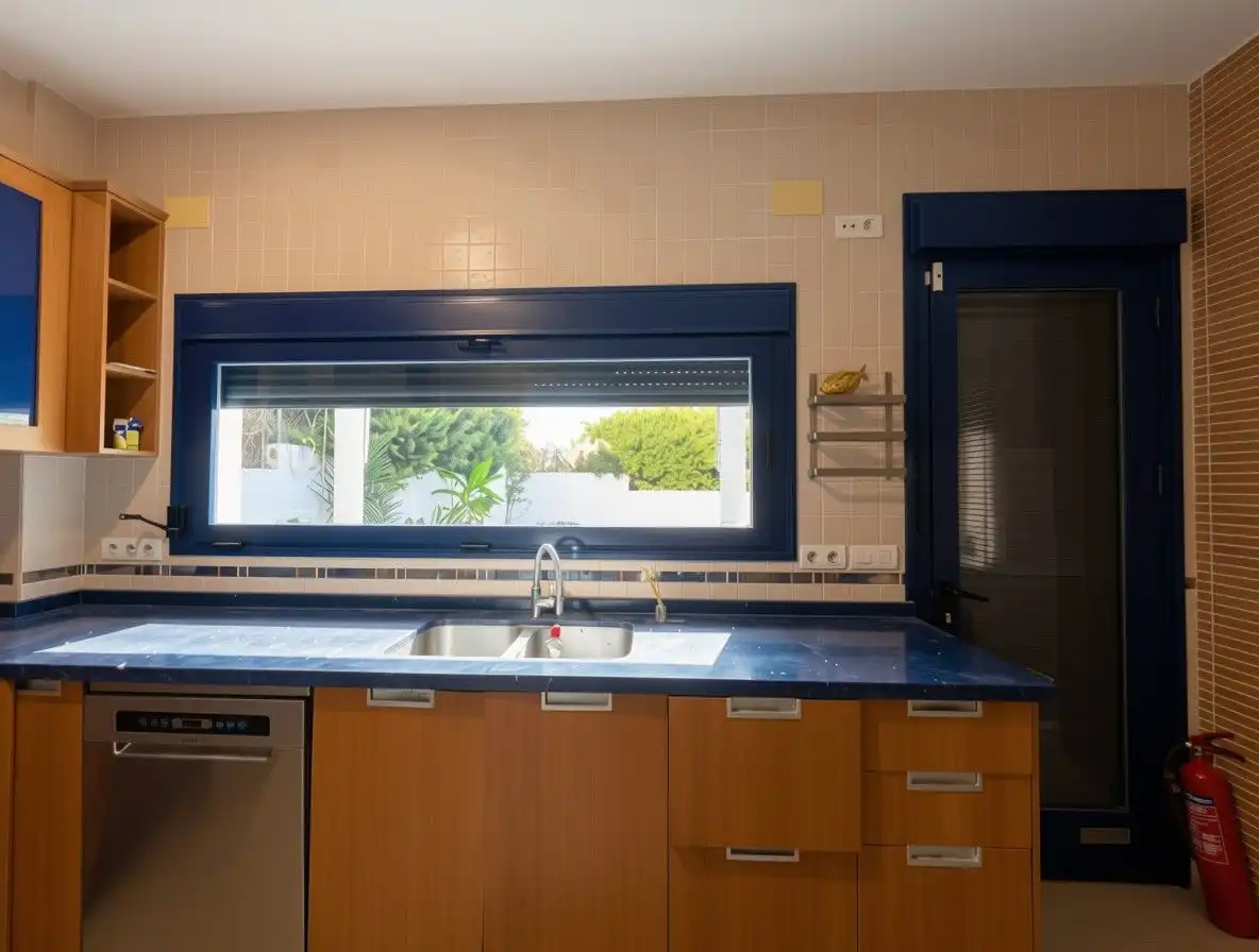 Kitchen of Houses for sale in El Rompido  with Air Conditioner, Private garden and Terrace