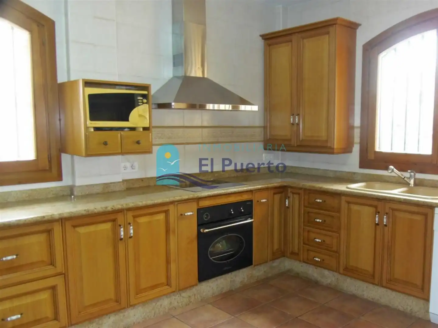 Cocina de Casa o chalet en venta en Mazarrón con Calefacción, Jardín privado y Terraza