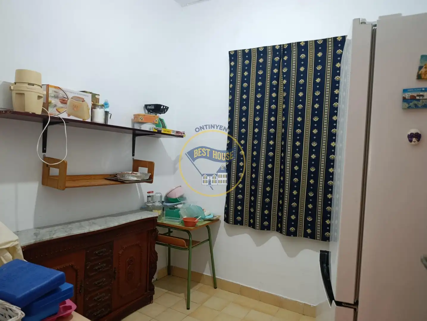 Cuina de Casa o xalet en venda en Ontinyent amb Jardí privat, Traster i Piscina