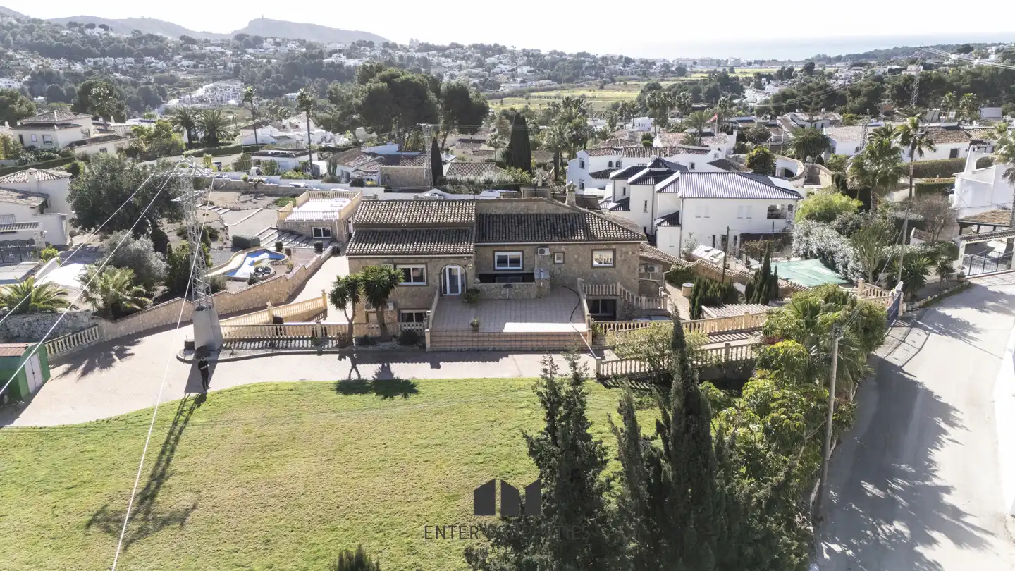 Vista exterior de Piso en venta en Moraira con Aire acondicionado, Calefacción y Piscina