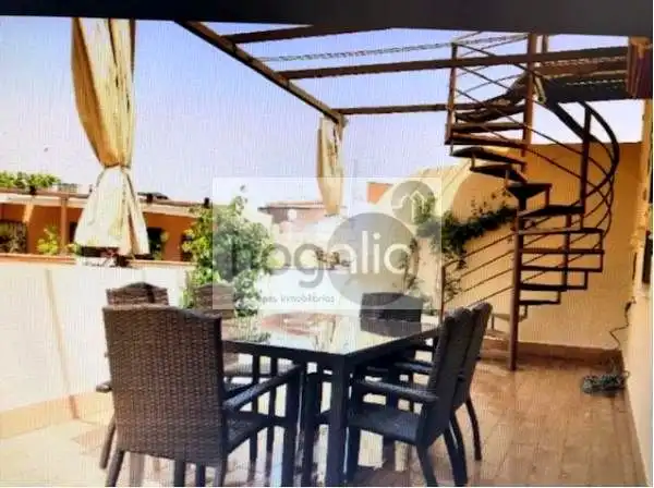 Terraza de Dúplex de alquiler en Sevilla con Aire acondicionado, Terraza y Amueblado