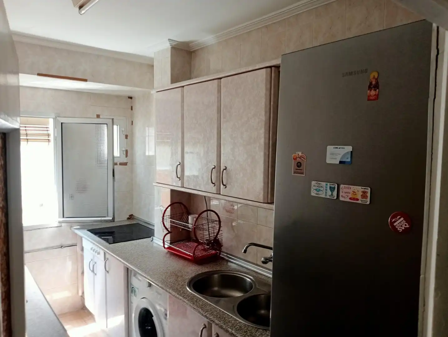 Küche von Wohnung zur Miete in Sevilla mit Klimaanlage und Möbliert
