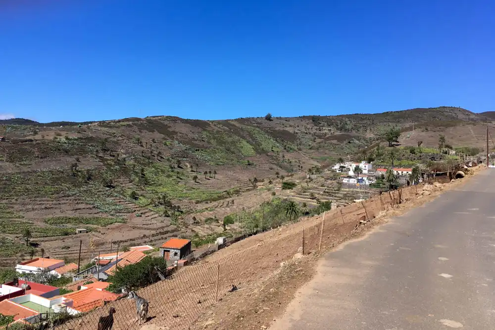 Vista exterior de Residencial en venda en Vallehermoso