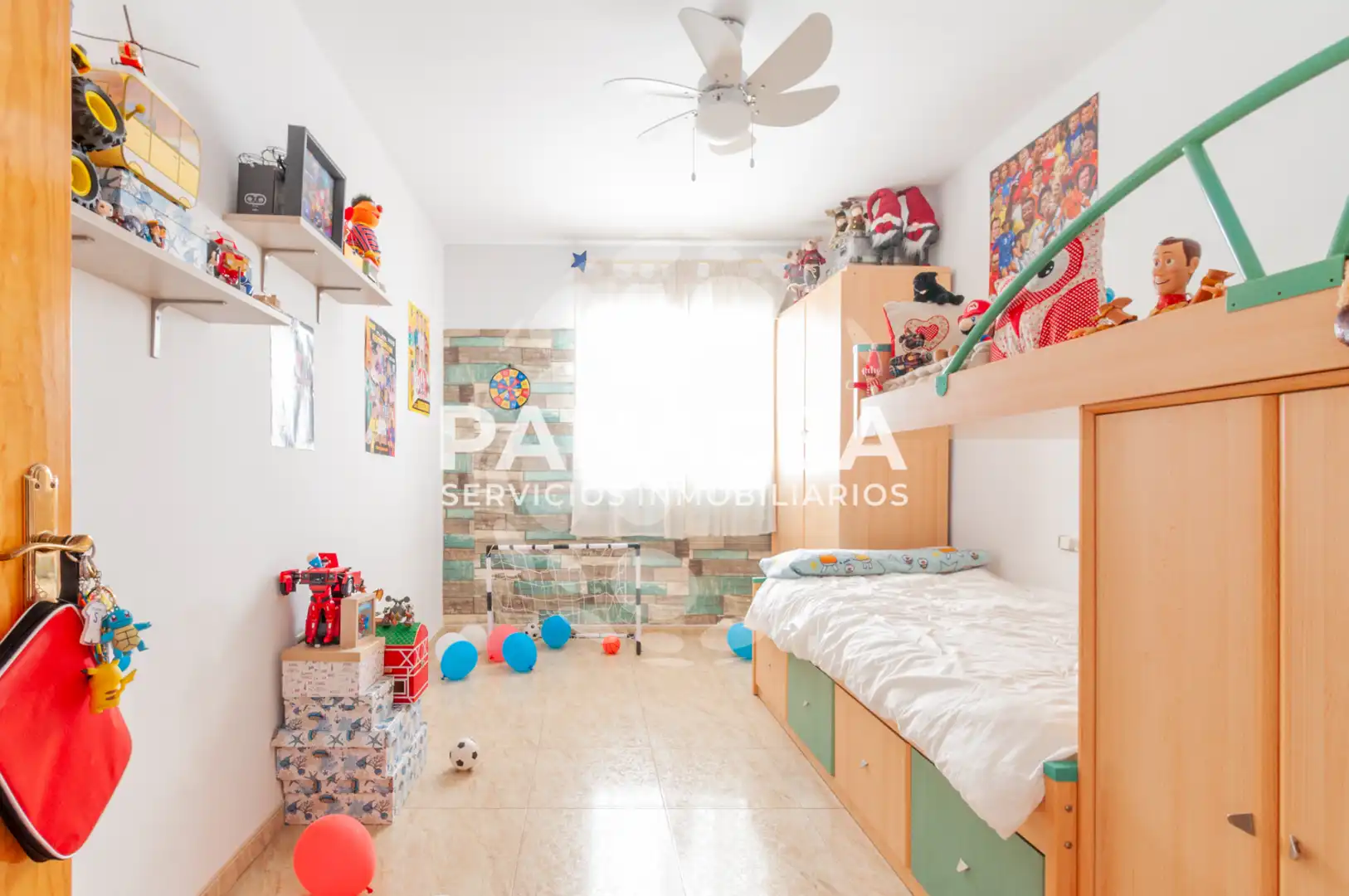Schlafzimmer von Wohnung zum Verkauf in La Mojonera mit Möbliert, Ofen und Waschmaschine