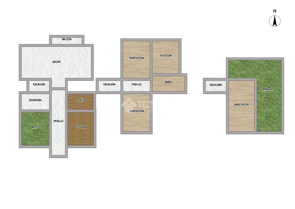 Wohnung zum Verkauf in Jerez de la Frontera mit Klimaanlage und Terrasse