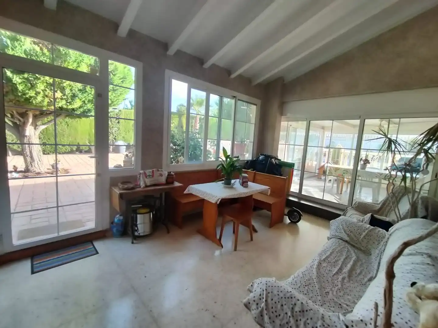 Garden of Houses for sale in Elda  with Air Conditioner, Heating and Private garden