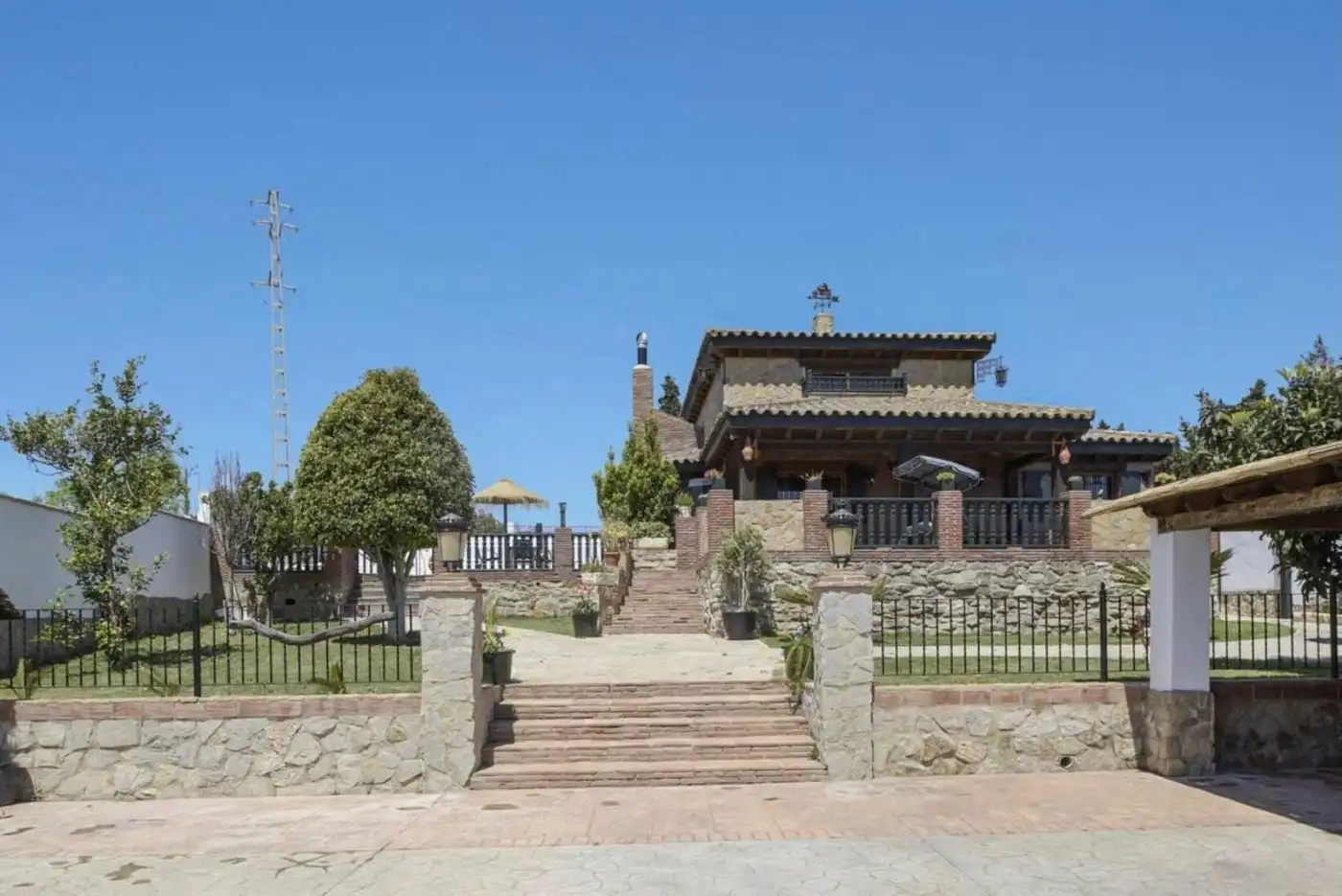 Jardín de Finca rústica en venta en Vejer de la Frontera con Aire acondicionado, Jardín privado y Terraza