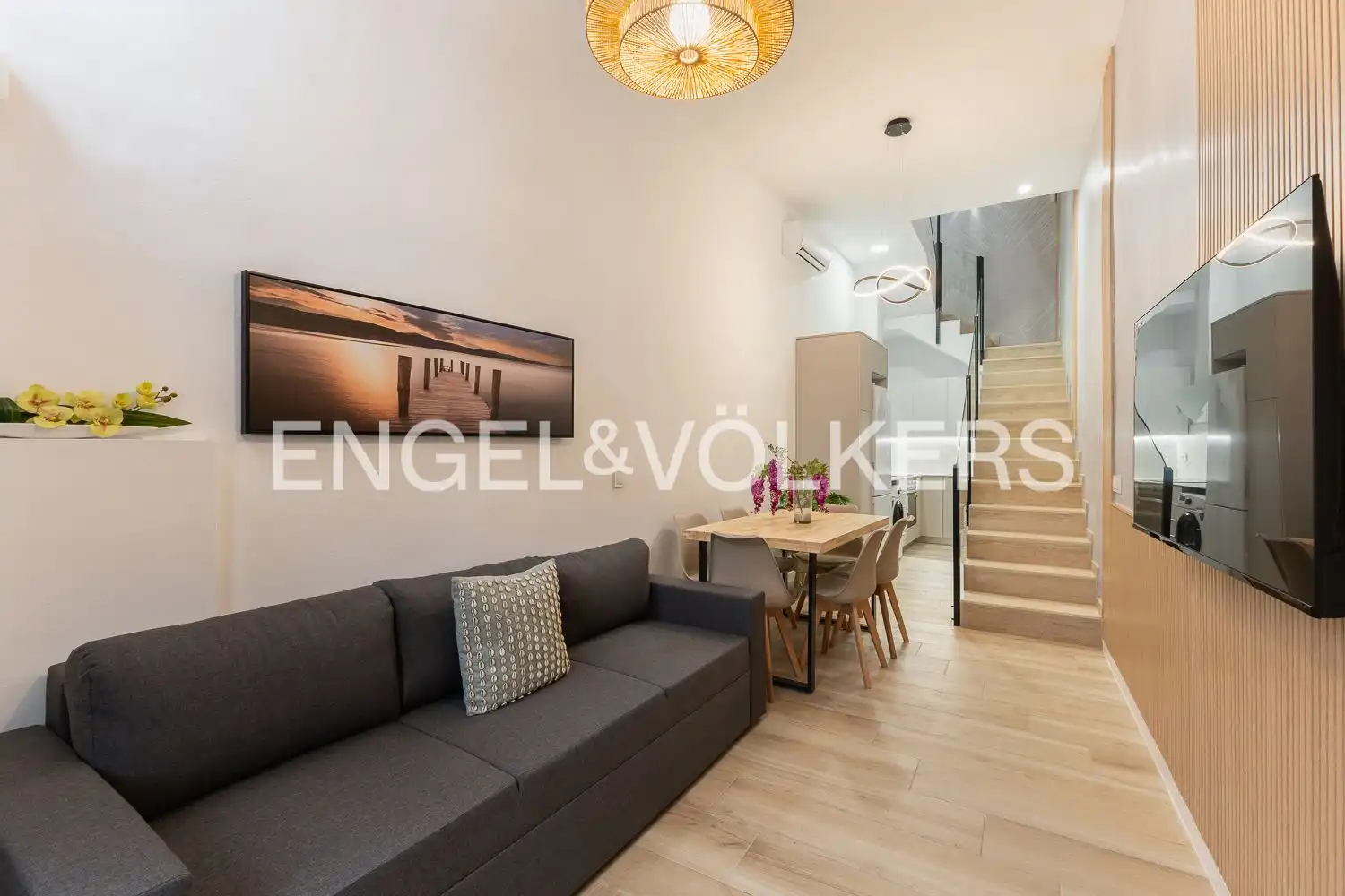 Living room of Houses for sale in Peñíscola / Peníscola  with Air Conditioner, Heating and Terrace