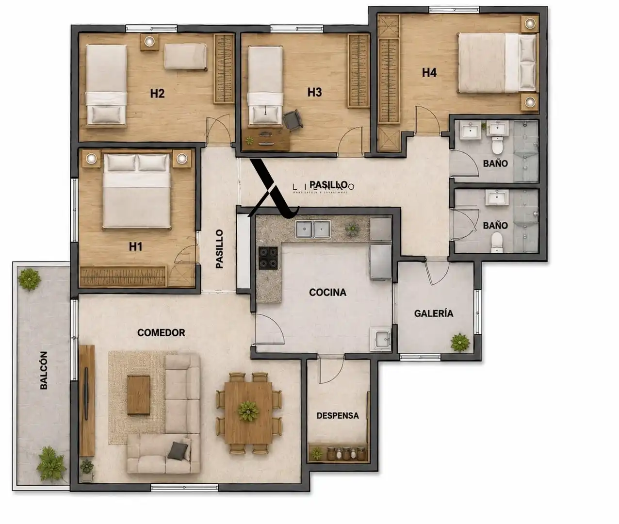Appartement avec terrasse à vendre à Avenida Avenida Juan Carlos I, imagen 28