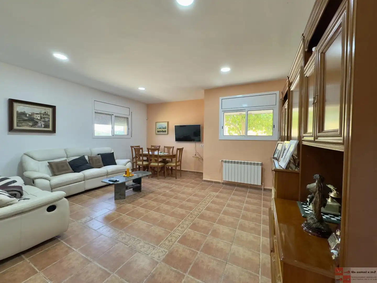 Living room of Houses for sale in Piera  with Air Conditioner, Heating and Terrace