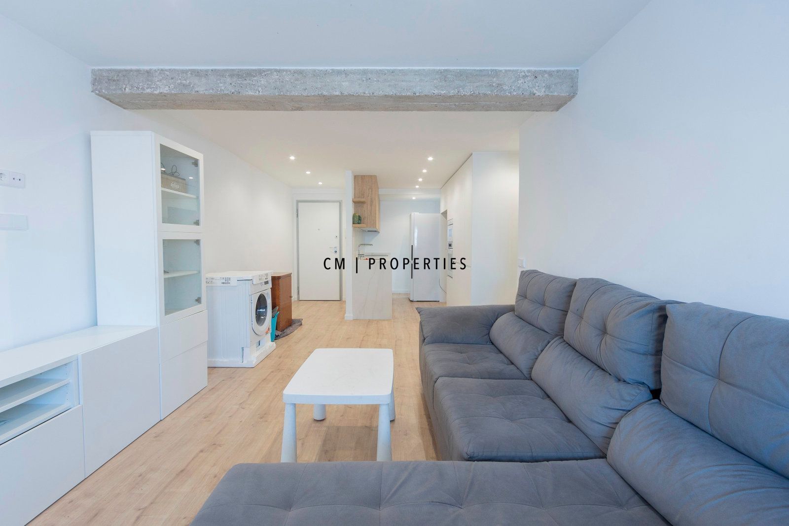 Living room of Flat to rent in  Valencia Capital  with Air Conditioner, Furnished and Balcony