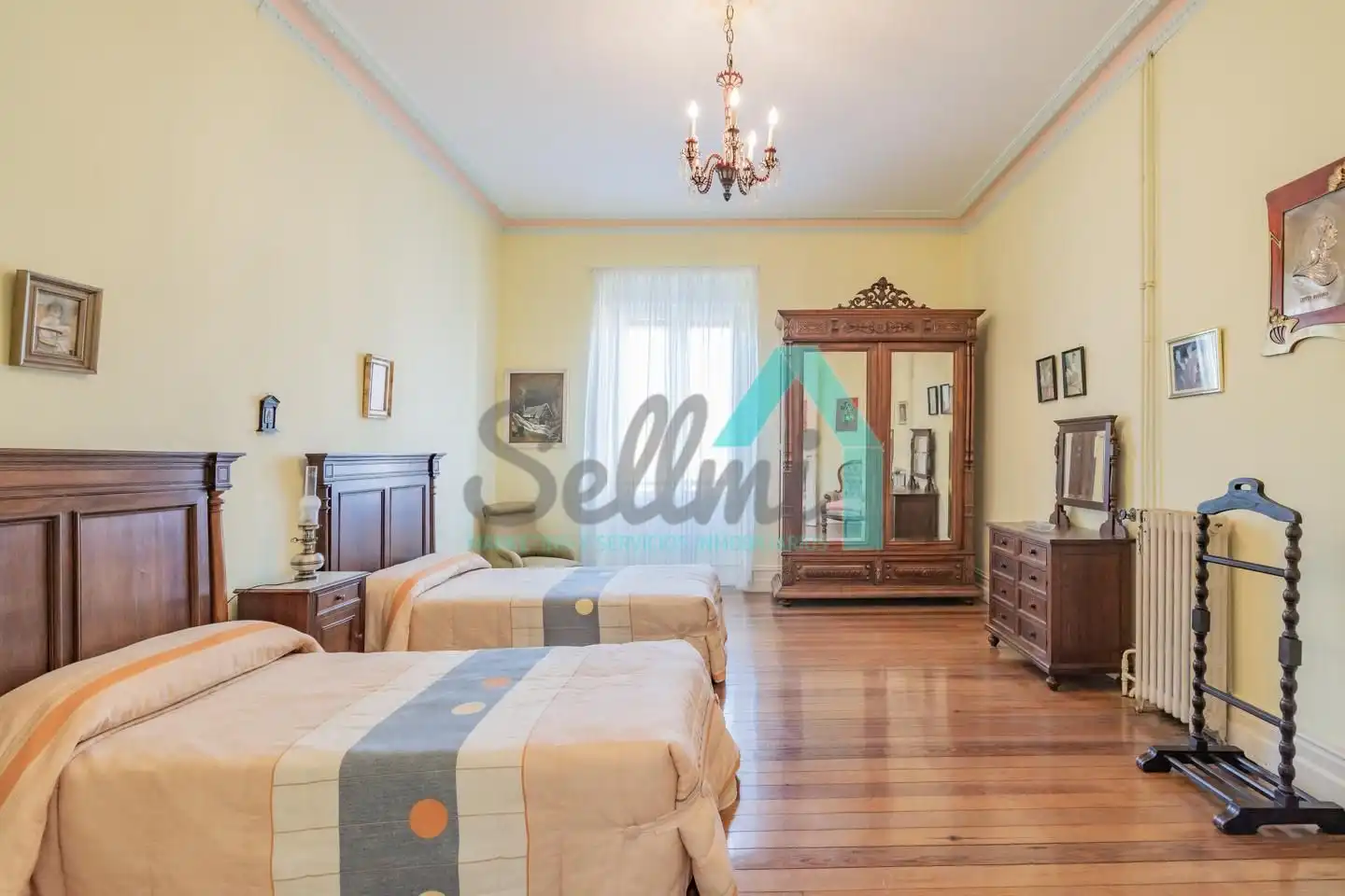 Bedroom of Houses for sale in Pravia  with Heating, Private garden and Parquet flooring