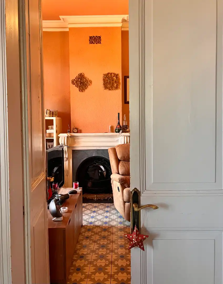 Sala de estar de Casa o chalet en venta en Teià con Calefacción y Jardín privado