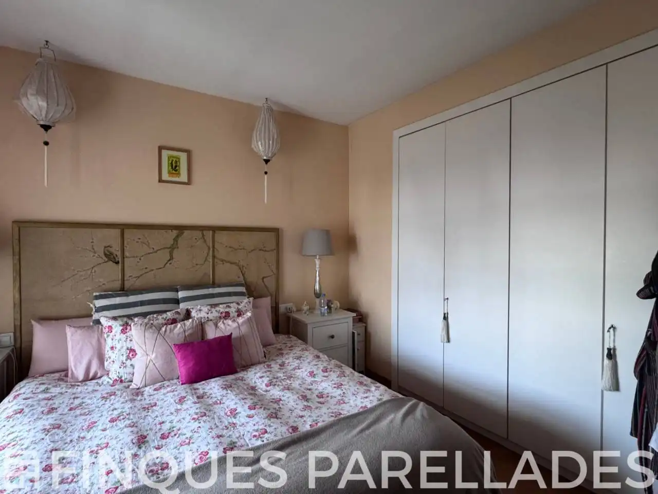 Dormitori de Casa adosada en venda en Sitges amb Aire condicionat, Calefacció i Jardí privat
